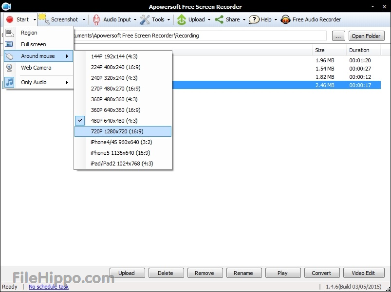 apowersoft audio recorder windows 7 64bit